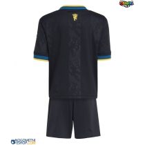 Otroški Nogometni dresi Manchester United Tretji 2025-26 Kratek Rokav (+ Kratke hlače)